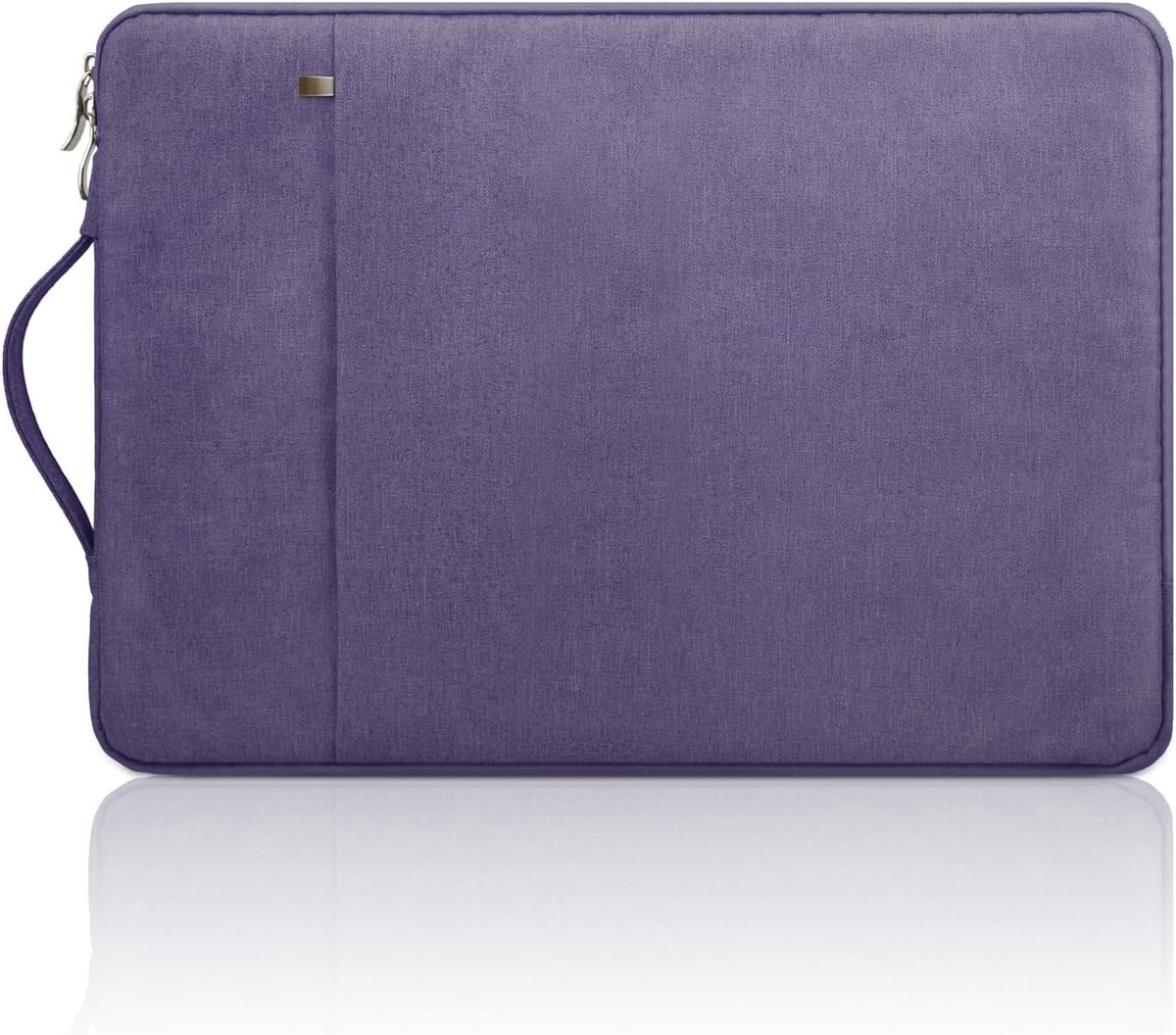 Beschermende Waterdichte Laptop Sleeve voor 13 Inch Laptops, Geschikt voor MacBook Air, Pro en Chromebook, Met Handvat en Opbergvak, Paars
