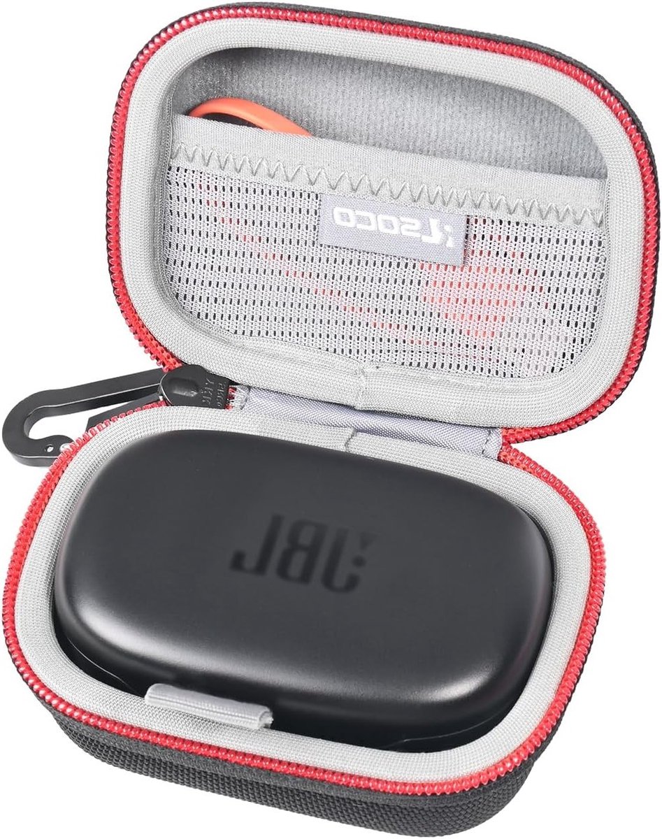 Duurzame Beschermhoes voor Draadloze Active Earbuds - Geschikt voor JBL Endurance Peak 3, Schokbestendig, Waterdicht en Lichtgewicht Design
