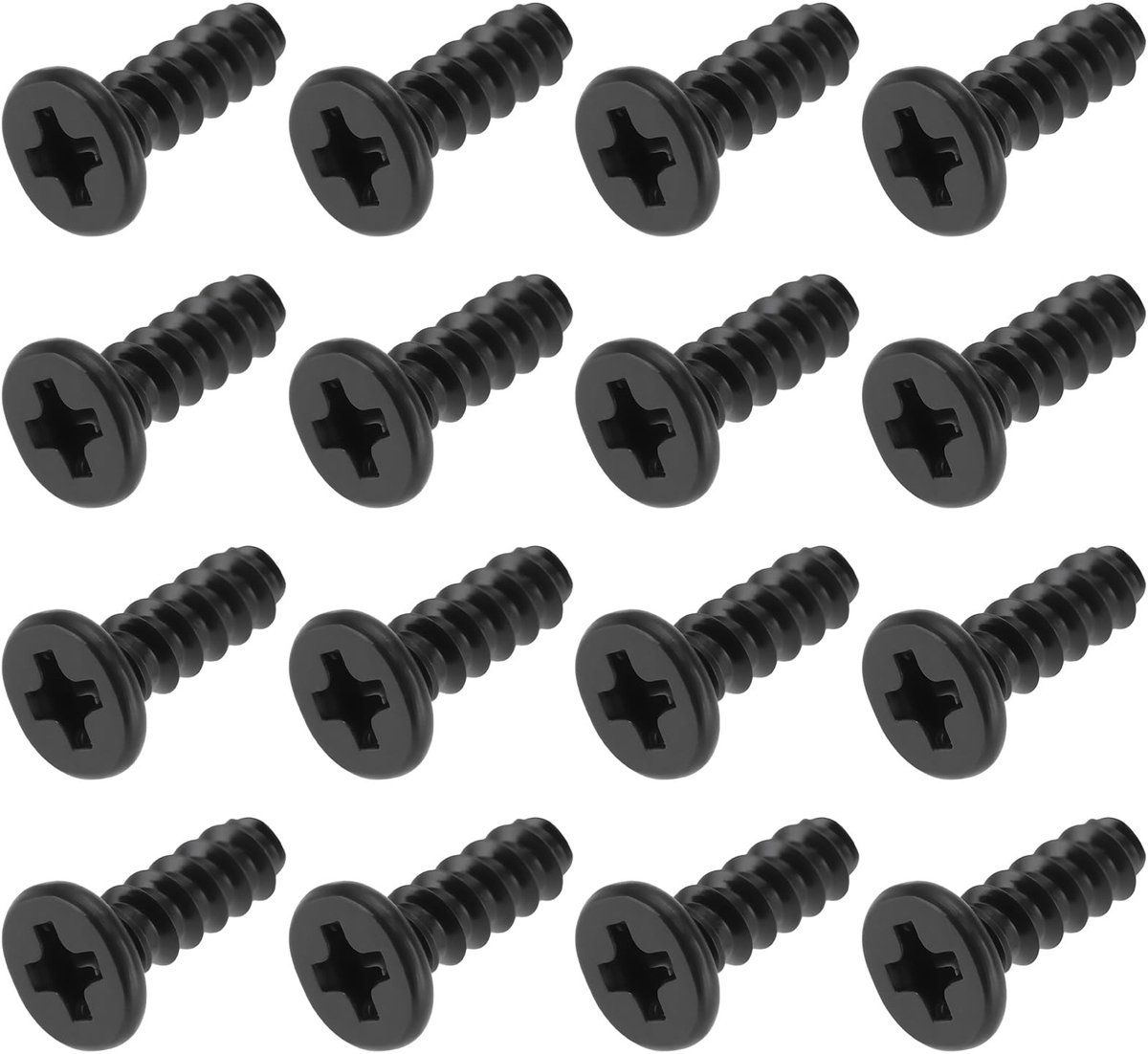 Dailygoody - Cross Screws - 50x Vervangingsschroeven - Voor PS4 Controllers - Reparatieonderdelen - Geschikt voor PS4 Pro - PS4 Slim