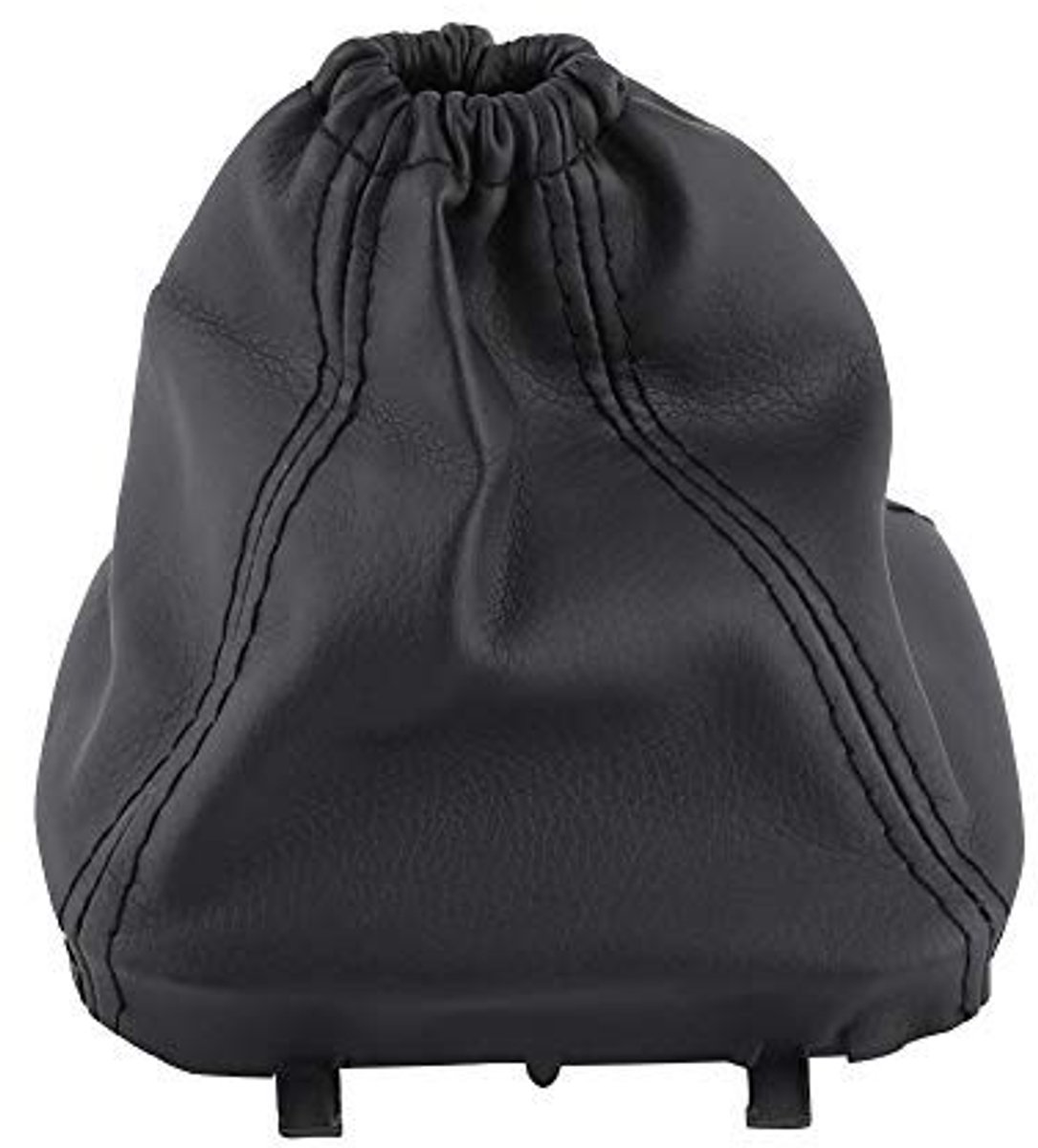 Dailygoody - Versnellingspook Cover - Stofbeschermer - Bescherming tegen slijtage - PU Leer - Auto accessoires - Geschikt voor Transit MK7 - Zwart