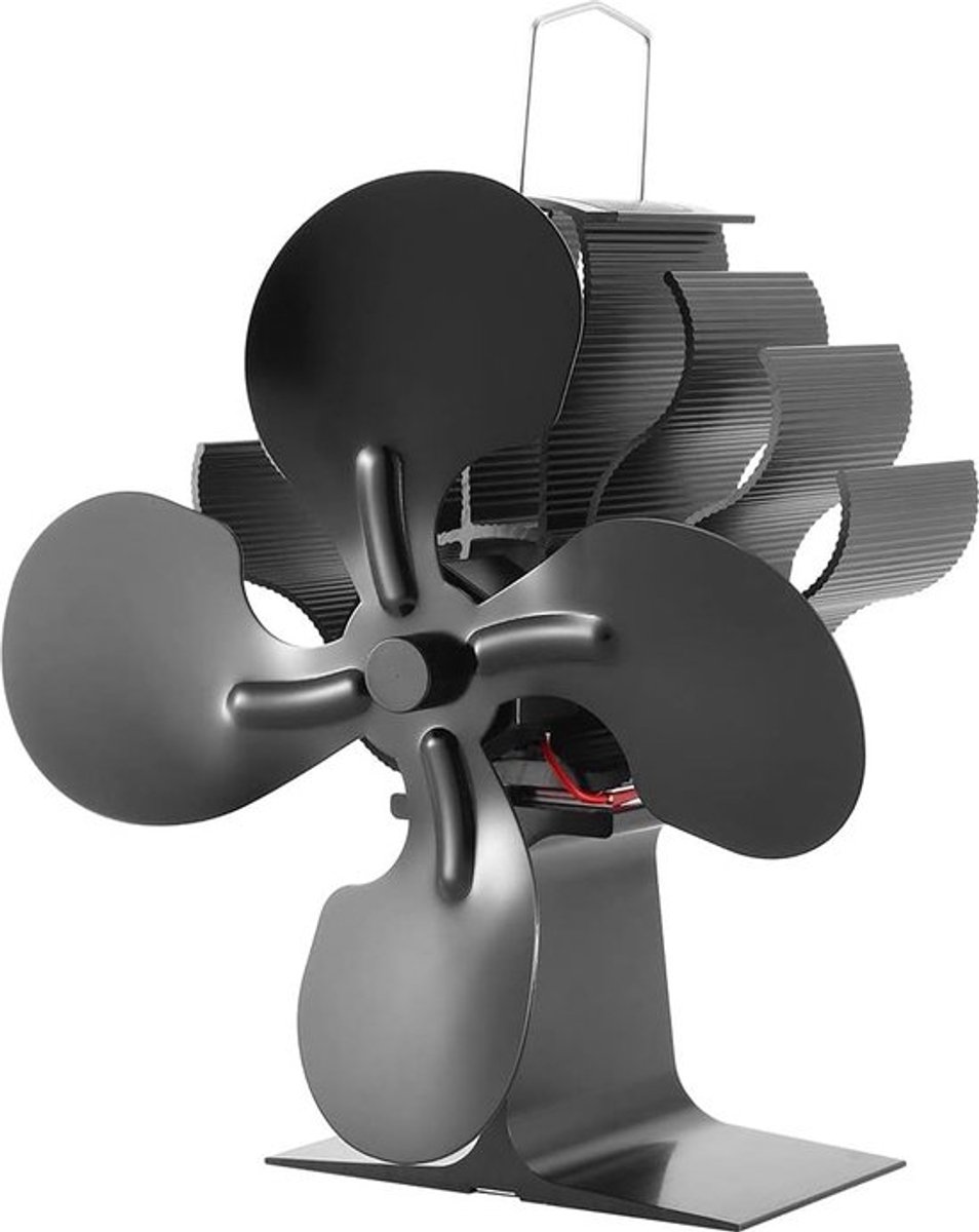 Kachelventilator Voor Houtkachel - Kachelventilator - Houtkachel Ventilator - Haardventilator - Kachel Accessoires - Must Have Om Energie Te Besparen