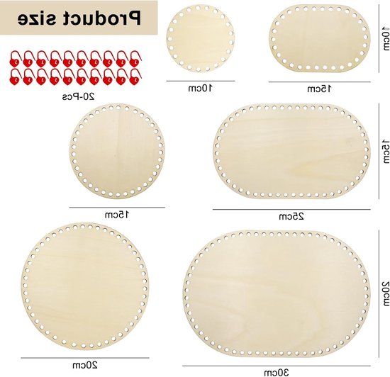 Mandbodem voor haken - Perfect voor creatief breien, handwerk en DIY-projecten — afbeelding 5