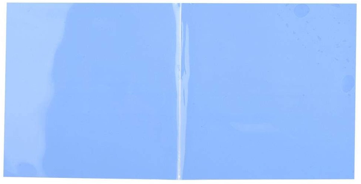 Dailygoods - Dailygoody - CPU Thermal Pad - Hoge Thermische Geleiding - 100mm x 100mm x 1mm - Voor CPU en LED - Verbeterde warmteafvoer - Geschikt voor computers -...