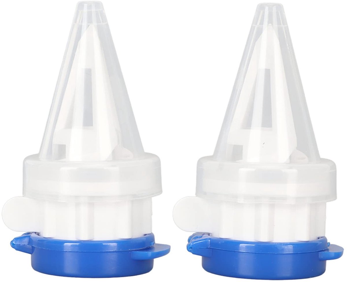 Dailygoods - Dailygoody - Melk Schenkers - 2 Stuks - Duurzaam en veelzijdig - 16,9 x 9 x 3,3 cm - Cocktails en dranken - Geschikt voor thuisgebruik - Polypropyleen