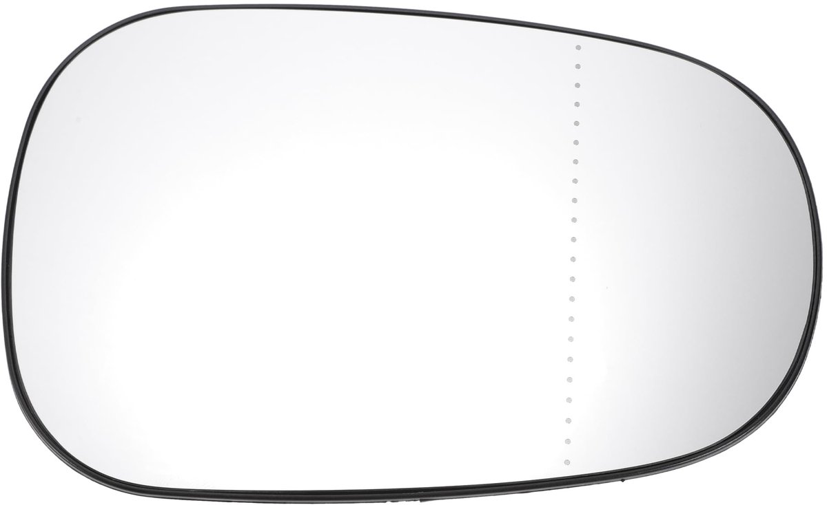 Dailygoods - Dailygoody - Deur Buitenspiegel Glas Vervanging - Verwarmd - Wit - Aspherisch - Geschikt voor Nissan Micra 2002-2010