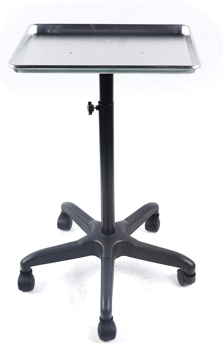 Professionele Kapperswagen met Verstelbare Hoogte, 64-108 cm, Mobiele Salon Trolley voor Kappers en Barbiers, Ideaal voor Haarstyling en Schoonmaak