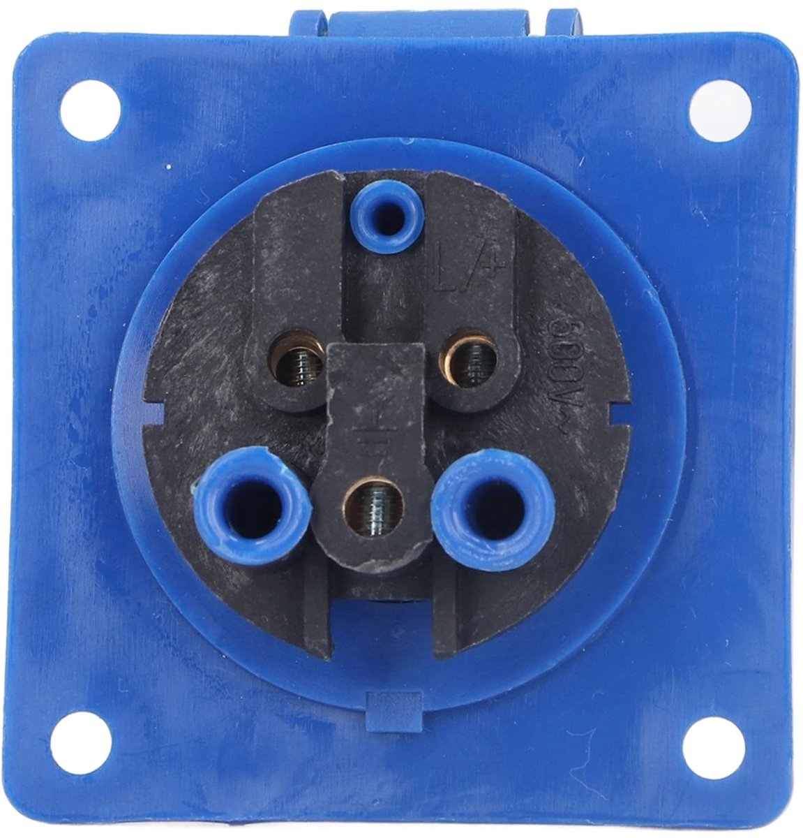 Dailygoods - Dailygoody - 3-pins Verborgen Stopcontact - Industrieel - Waterdicht - Blauwe CEE-aansluiting - Handige Installatie - Diverse Toepassingen