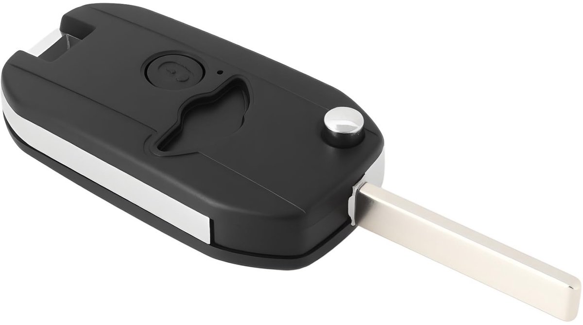 Dailygoods - Dailygoody - Flip Afstandsbediening Sleutel Shell - Geschikt voor Mini One Cooper S R50 - Kunststof en Metaal - 2 Knoppen - Inclusief sleutelblad ...