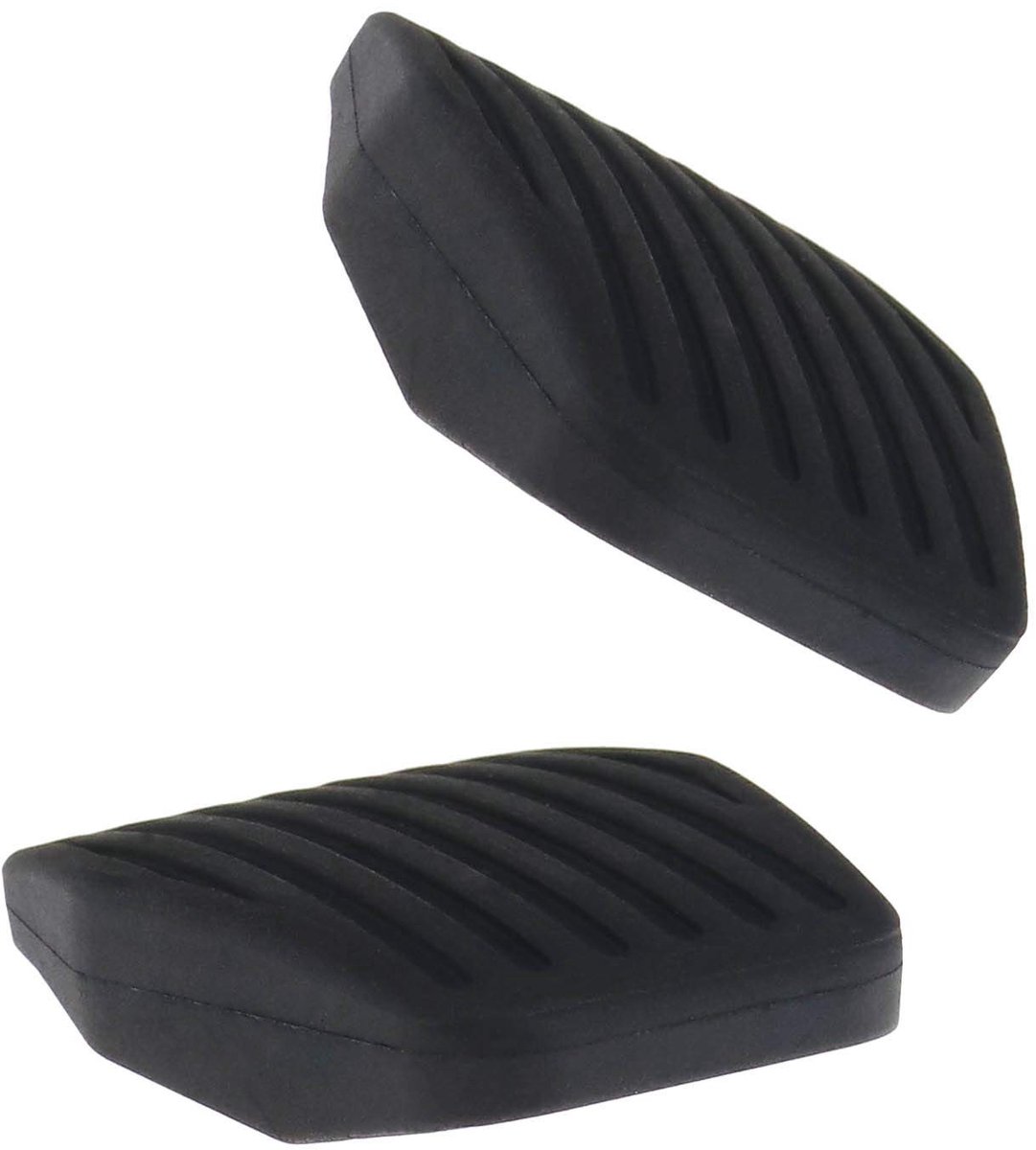 Dailygoody - Koppeling Of Rempedaal Pad - Auto Pedaal Pads - Rubber - Zwart - Geschikt voor Ford - 2x Pedaal Pads