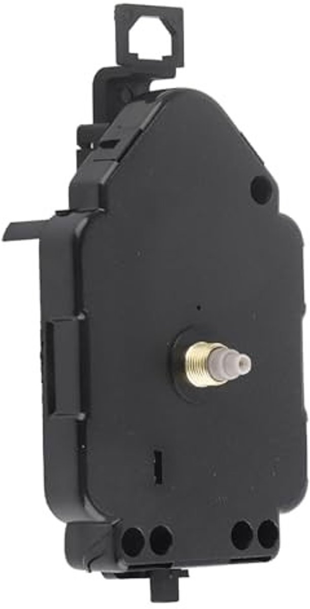 Dailygoody - Kwarts Wandklok - DIY Onderdelen - Eenvoudige Montage - Zwart - Nauwkeurig en Stil uurwerk - Geschikt voor Binnen - Kwarts Klok