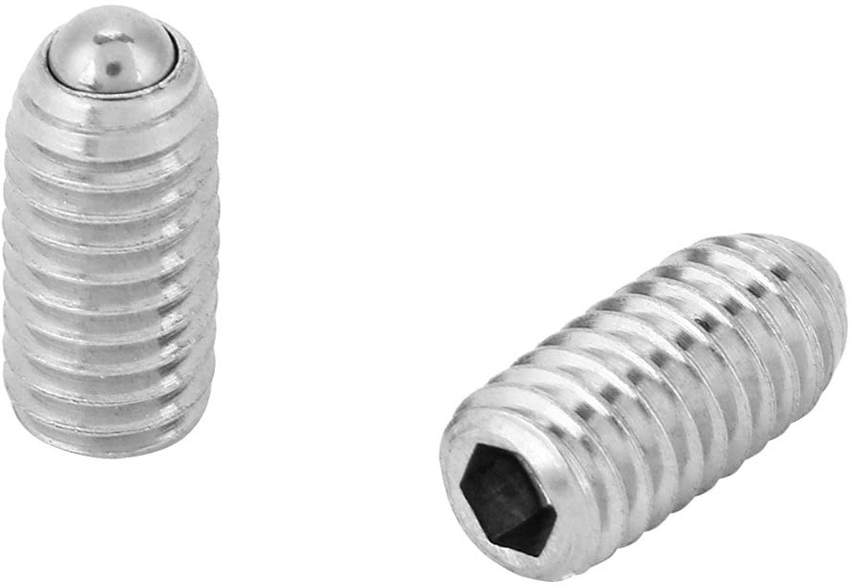 Dailygoods - Dailygoody - M3 Lente Zeskantige Bolpuntschroeven - 20 stuks - M3*8mm - Schroefset voor Medische Apparatuur - Geschikt voor Pneumatisch Gereed...