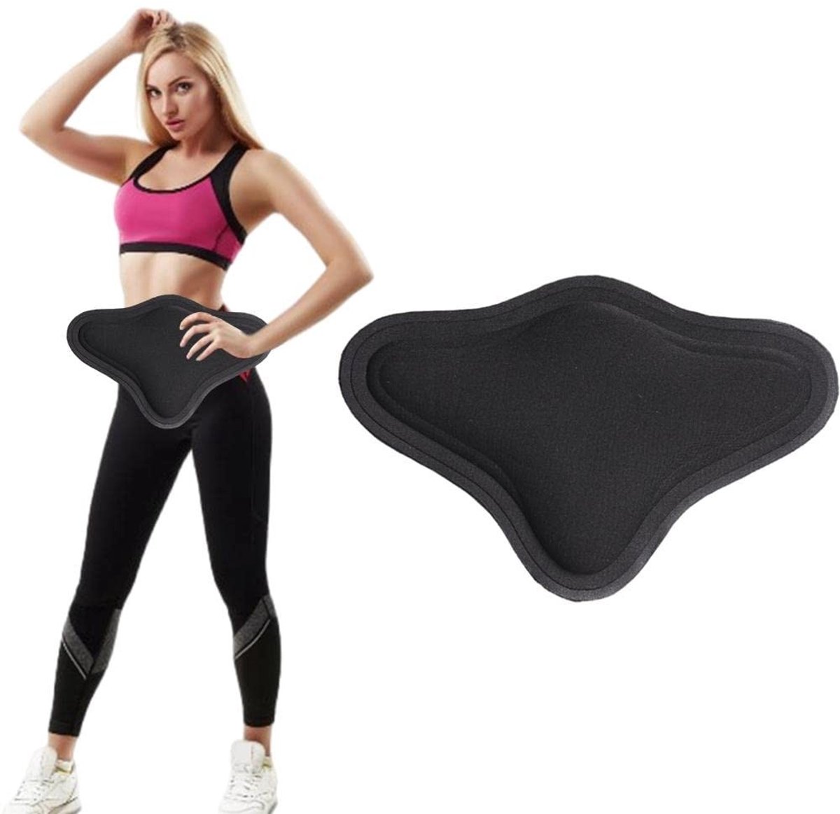 Dailygoods - Dailygoody - Schuim rugpaneel - buikcompressieplank - post-chirurgische ondersteuning - EVA-schuim - lipo lumbale vorm - ideaal voor dames - 1 stuk
