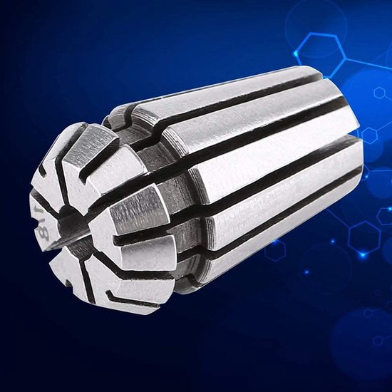 3 Stuks ER11 Collets voor CNC Graveermachine - 1/8 inch (3.175mm), 4mm en 6mm - Precisie Gereedschap voor Frezen en Draaien — afbeelding 2