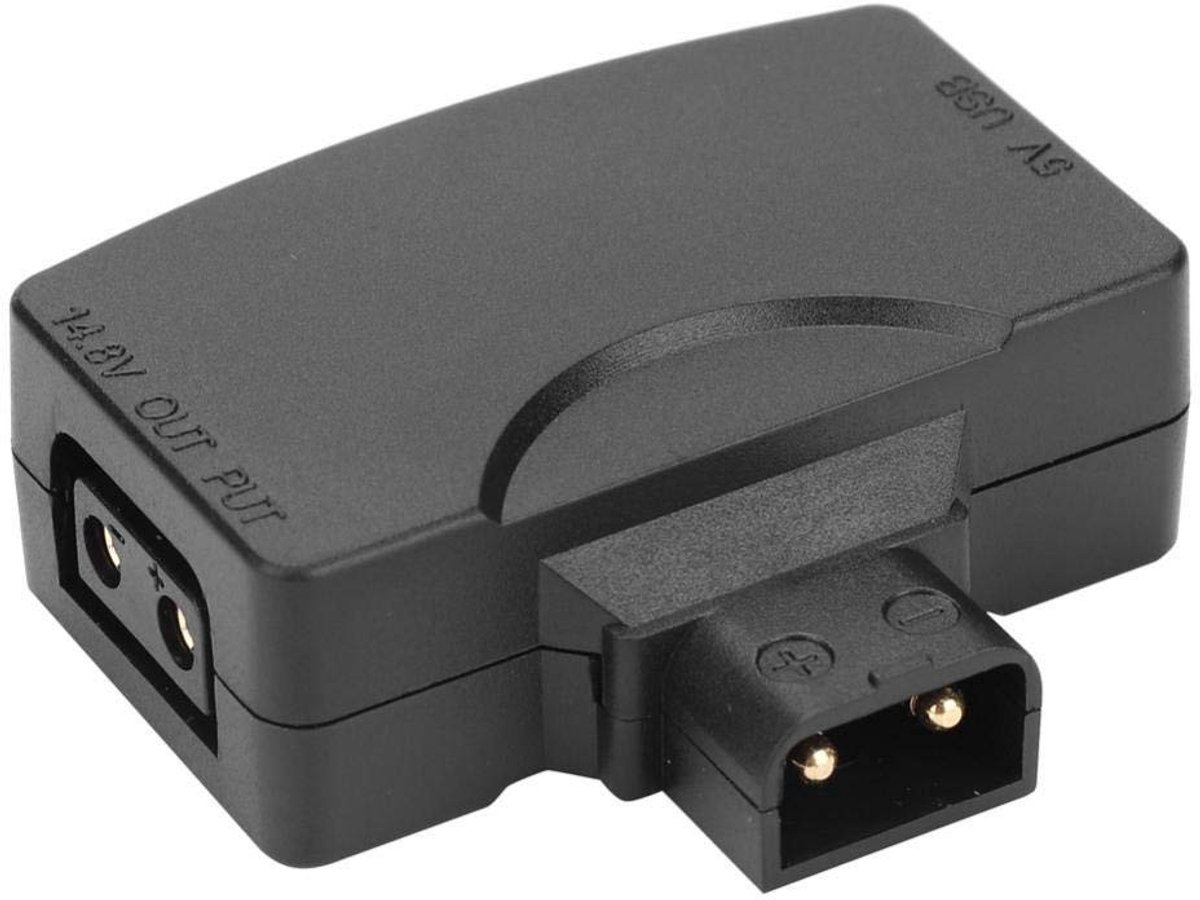 Dailygoods - Dailygoody - D-Tap naar USB-adapter - V-Mount connector - Voor camcorders en smartphones - Draagbare voedingsoplossing - Ideaal voor videoproductie