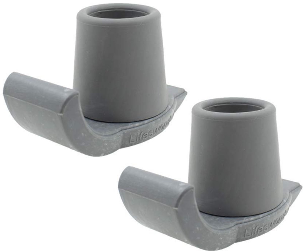 Dailygoods - Dailygoody - Looprekglijders - Set van twee - Inclusief rubberen hulzen - 25mm - Voor looprek - Eenvoudige installatie - Geschikt voor diverse looprekk