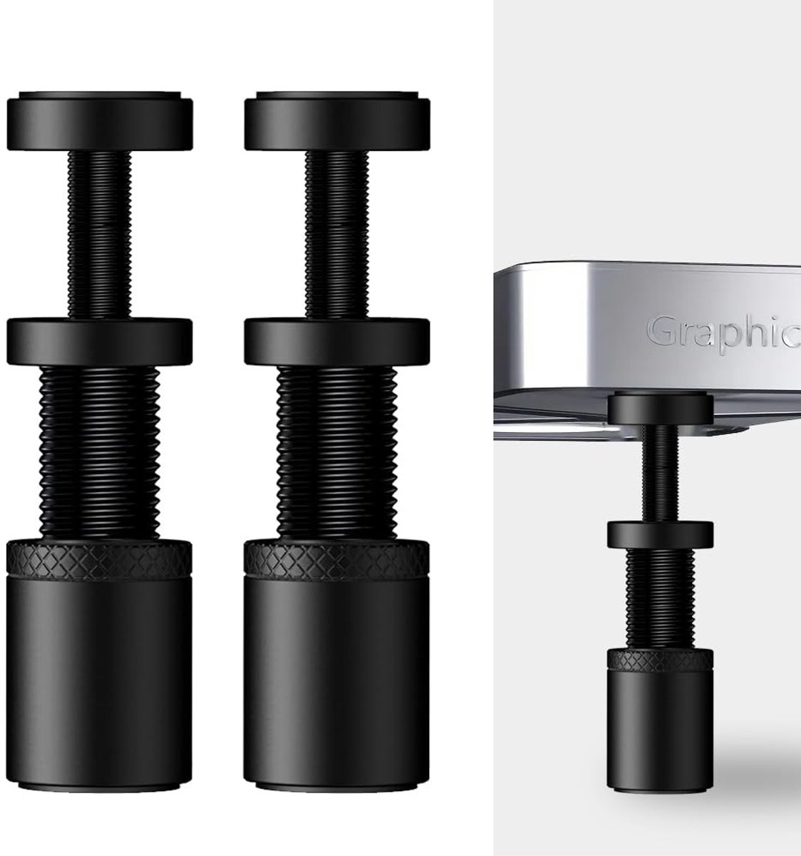 Dailygoods - Verstelbare GPU Steun voor Grafische Kaarten (Set van 2)
