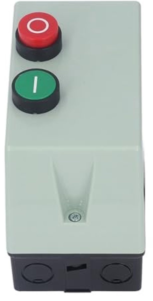 Dailygoods - Dailygoody - Magnetische Starter - Vlamvertragende Schakelkast - Handmatige resetfunctie - Veilige ABS-behuizing - Overbelastingsbescherming - Ge