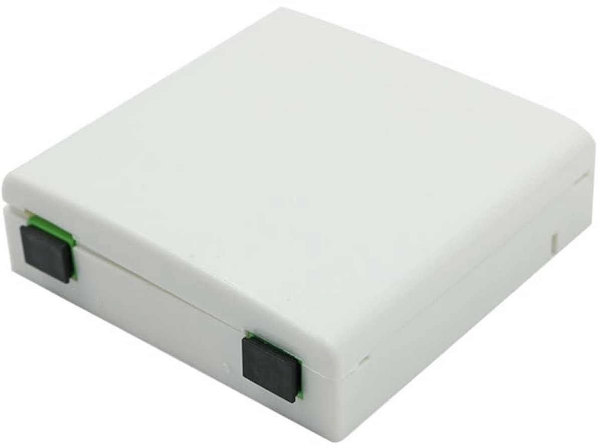 Dailygoods - Dailygoody - Glasvezelpaneel-box-behuizing - Duurzaam en waterdicht - Wit - Terminal-aansluitdoos - Ideaal voor buitengebruik - 2-aderig type