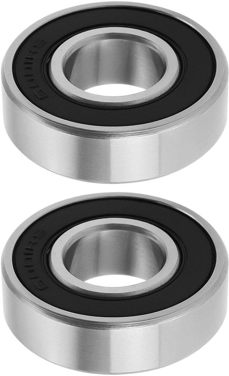 Dailygoods - Set van 2 Diepe Groef Kogellagers 12 x 28 x 8 mm