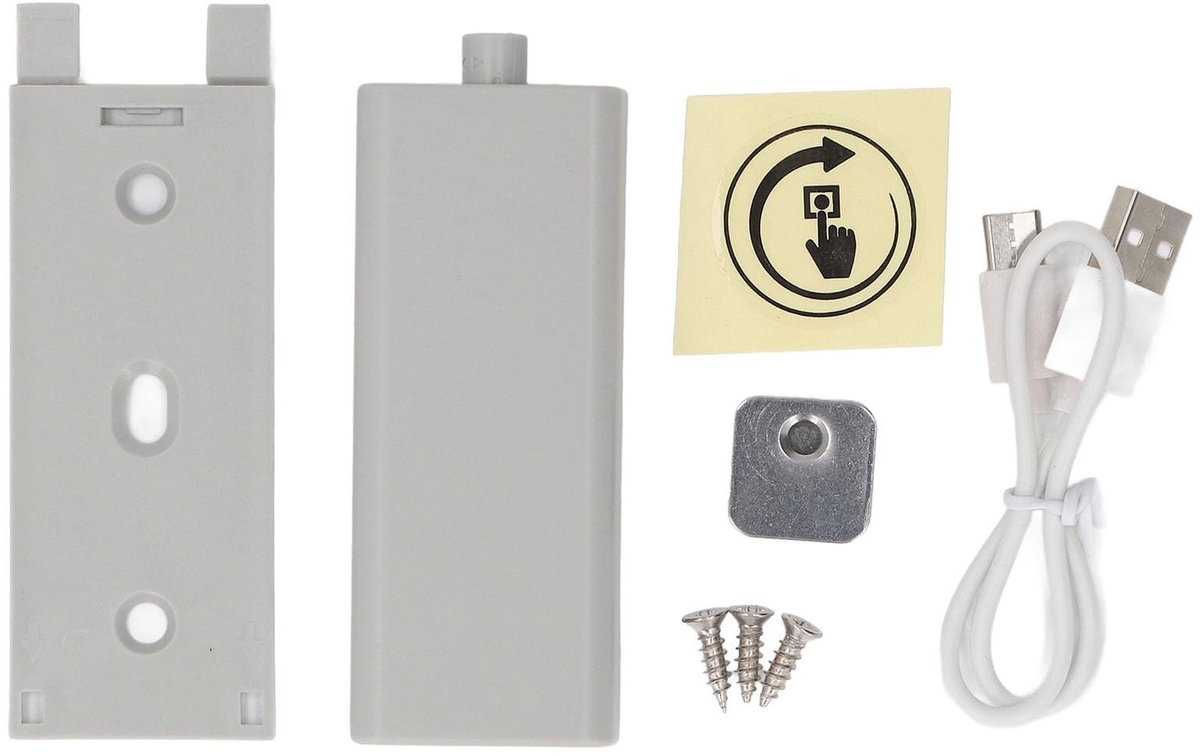 Dailygoods - Verstelbare Elektrische Magnetische Deuropener voor Kasten