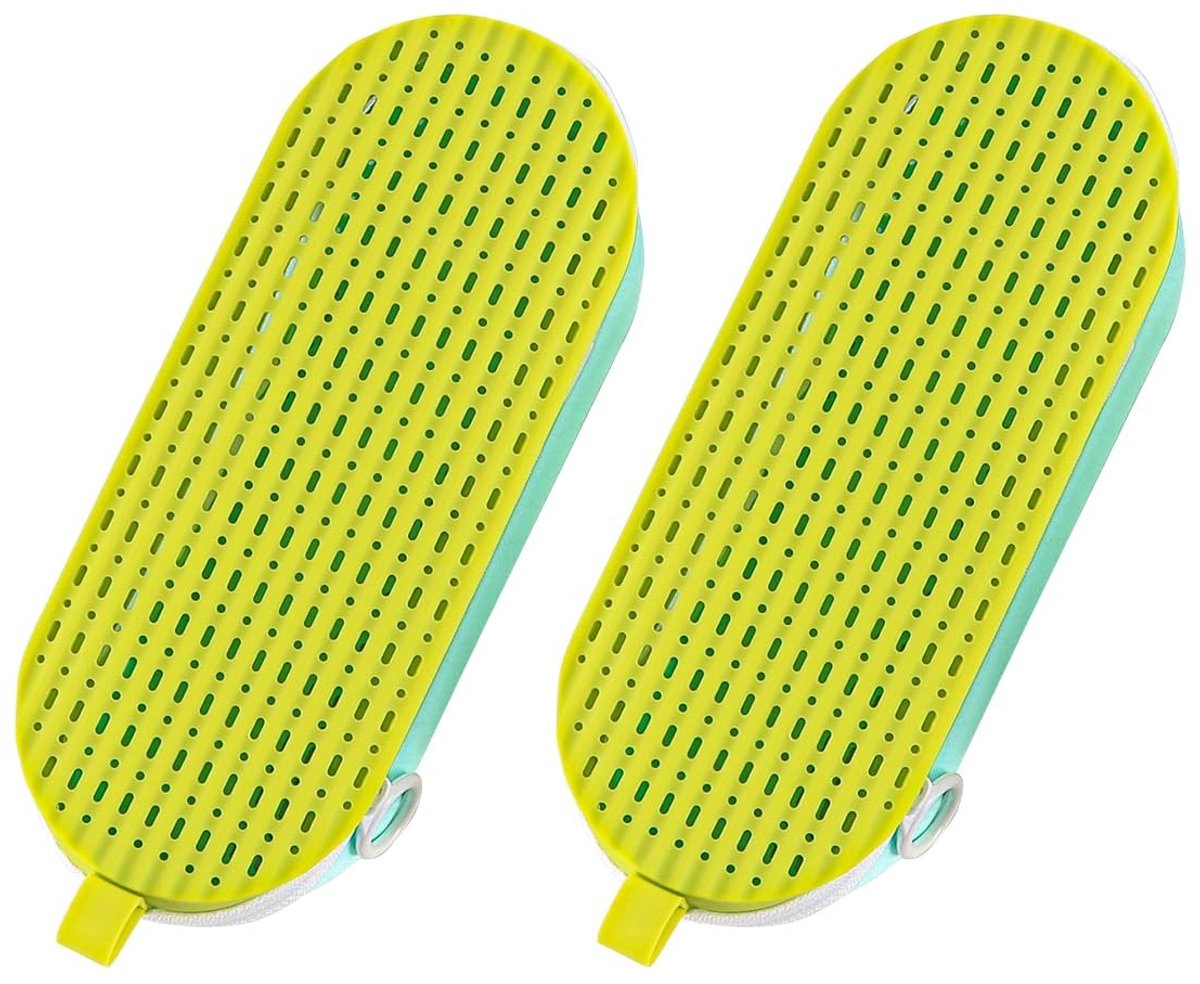 Dailygoods - 2 Stuks Siliconen Zwembrillenhoes met Haakclip
