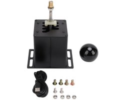 Dailygoods - Dailygoody - 6 R PC USB Simulator Shifter - Realistische Gaming Shifter - Zwart - Schakelen als een Pro - Compatibel met G29 G27 G25 G920 T300RS GT