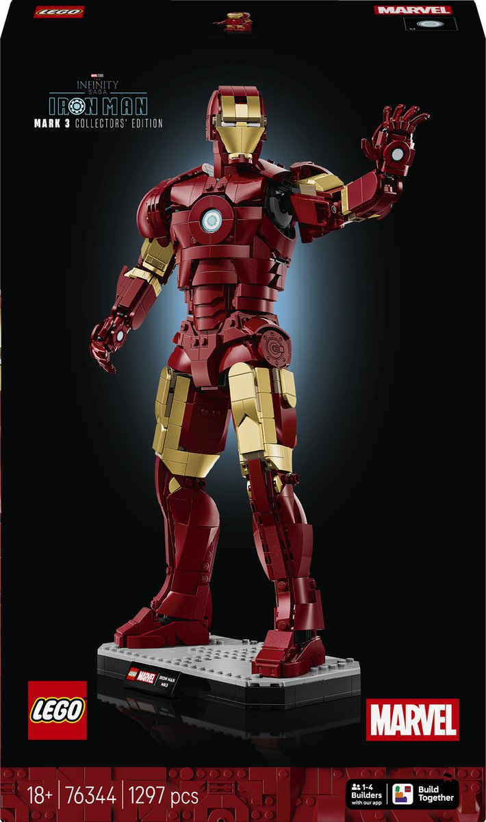 LEGO Marvel Iron Man Mark 3 – Verzameleditie - 76344