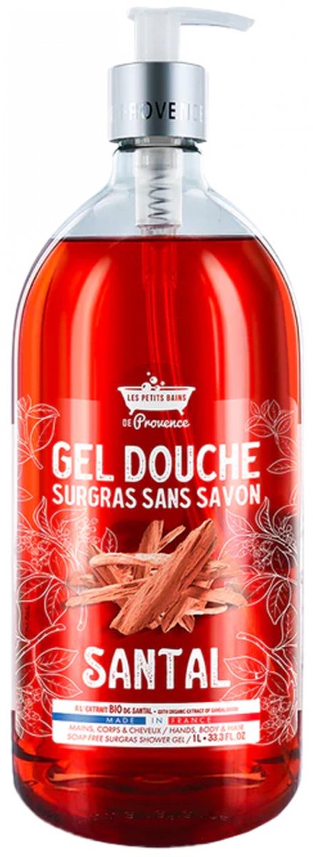 Les Petits Bains de Provence Sandelhout Douchegel 1 L