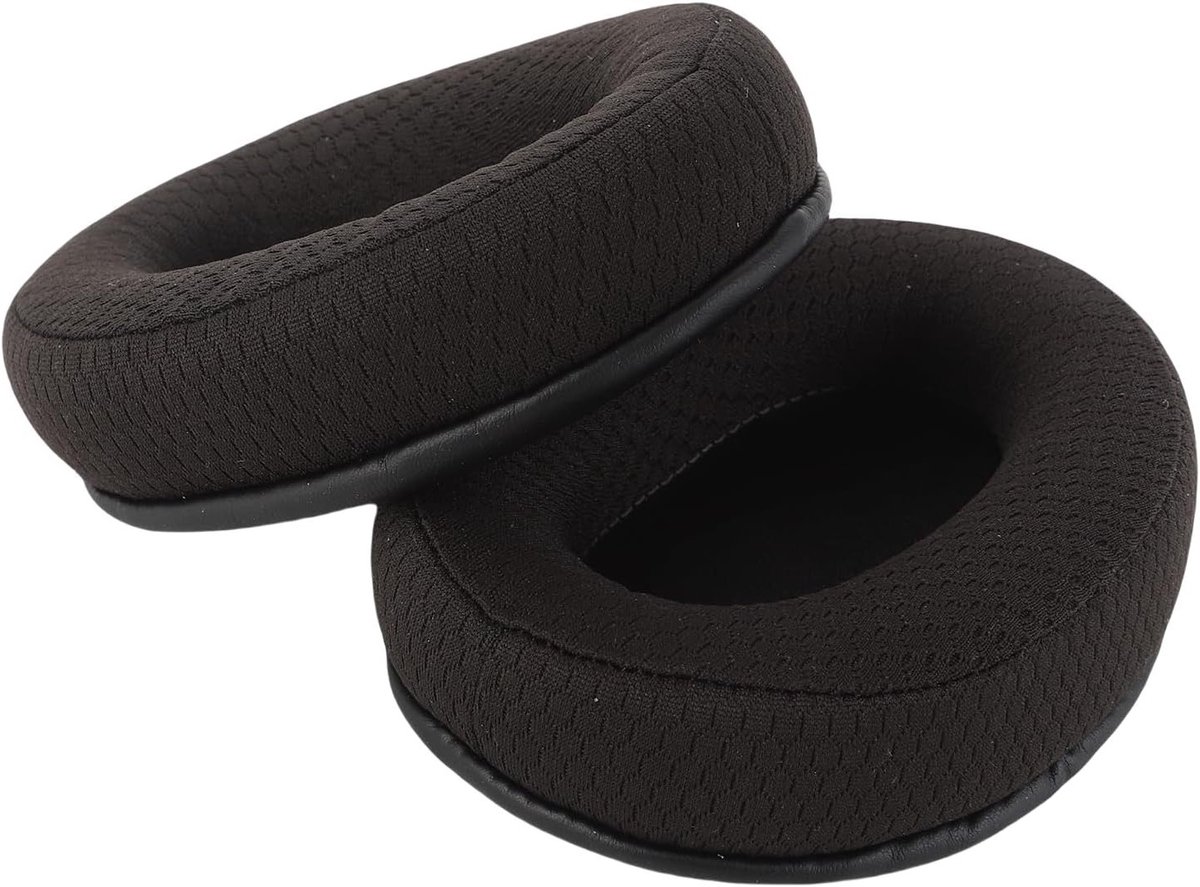 Comfortabele ademende memory foam oorkussens vervanging voor hoofdtelefoons, eenvoudige installatie en hoge dichtheid