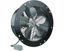 Wandventilator – Raamventilator – Ventileren – Stille werking – Ø312 mm – Wit