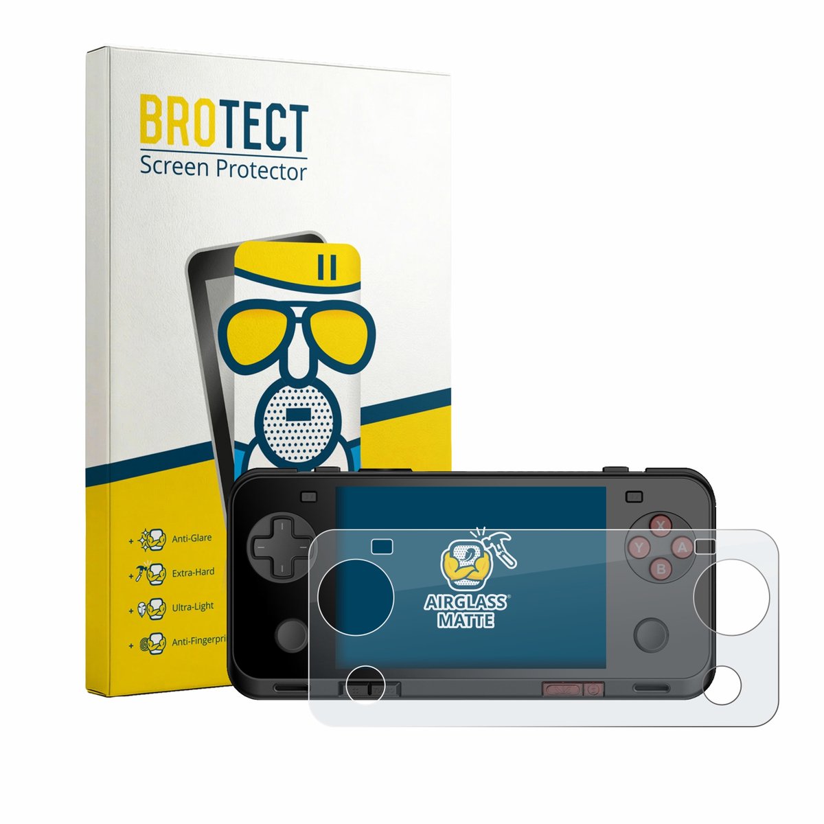 BROTECT - Screenprotector voor Ayaneo Pocket ACE - Folie Beschermfolie Beschermglas matte