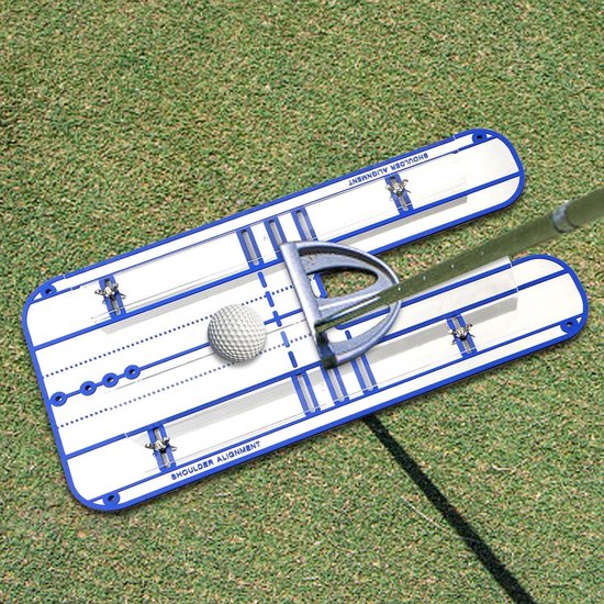 Golf Putting Spiegel - Putting Trainer Hulp - Golf Houding Verbeteren - Directe Feedback Spiegel - 44.5 cm - Zwart van GOLF — afbeelding 5
