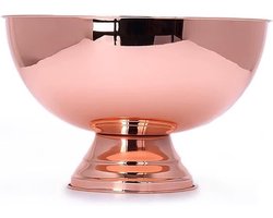 Roségouden ijsemmer - Geïsoleerde ijsemmer - Dranken koelen - Spiegelgepolijst oppervlak - 135 liter - Roségoud