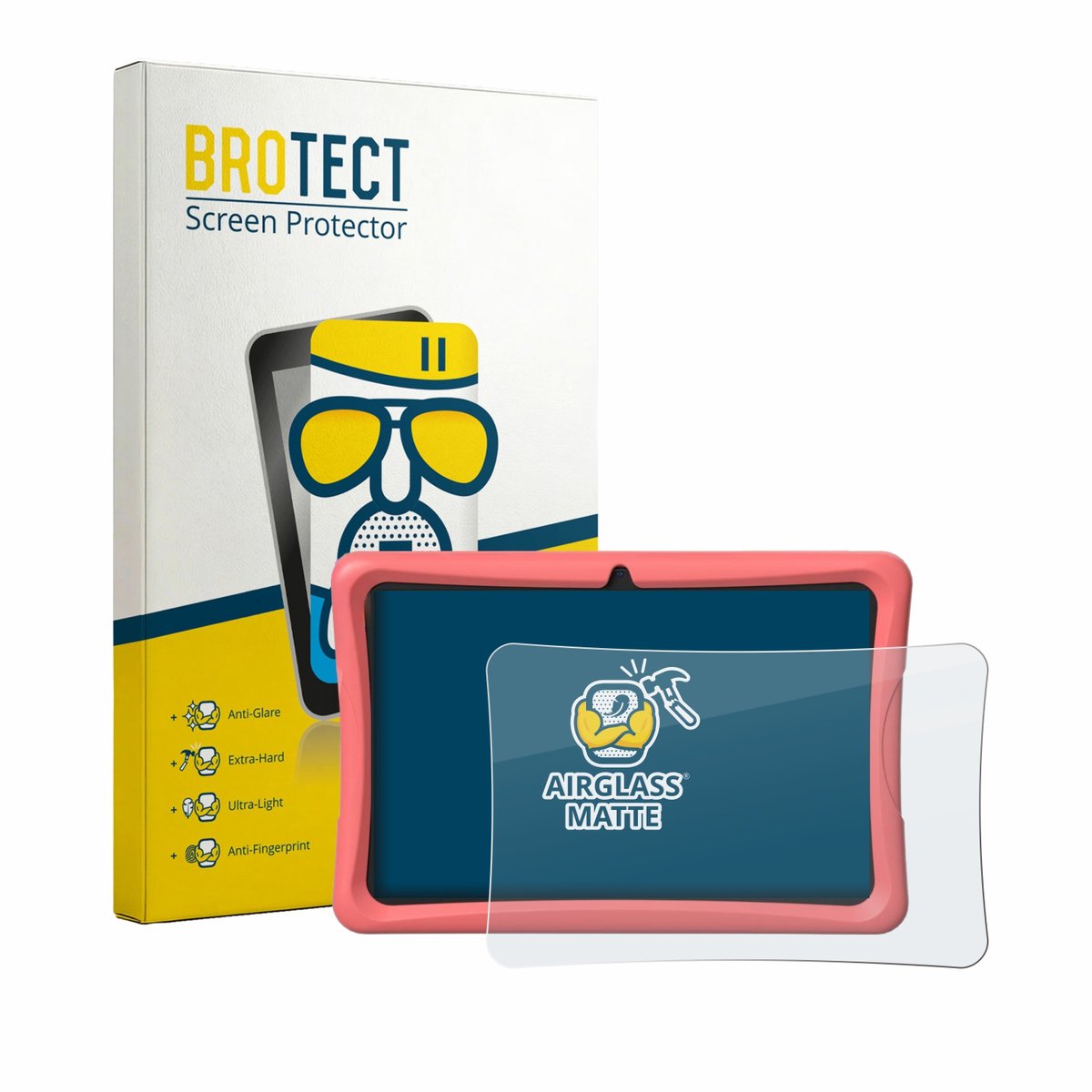 BROTECT - Screenprotector voor Tabwee K10 - Folie Beschermfolie Beschermglas matte