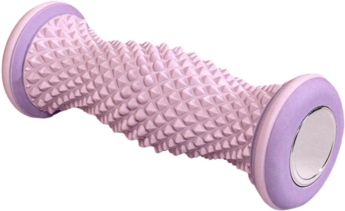 Voetroller Massage - Voetmassageapparaat Plantair - Spierontspanning Bevorderen - Diepe Druk Ontlasting - 17 x 7 x 7 cm - Grijs
