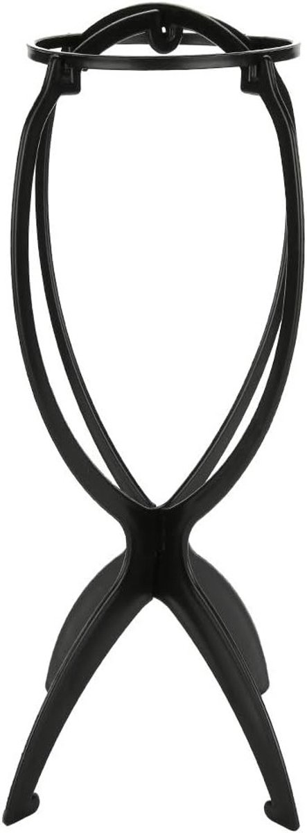 Wig Stand voor Professionele Haarstukken - Vouwbare en Afneembare Ondersteuning voor Lucht Drogen van Wigs - Ideaal voor Styling en Opslag