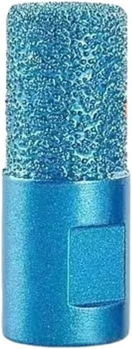 Diamant Freesbit - Keramiek Slijper - Rand Afwerken - Vacuümgesoldeerd - 15 mm - Blauw