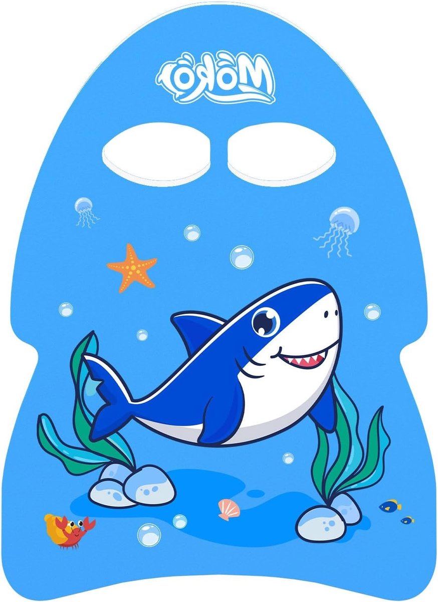 Zwem Kickboard voor Kinderen in Jellyfish Vorm - Ideaal Trainingshulpmiddel voor Beginners en Zwemles, Blauw