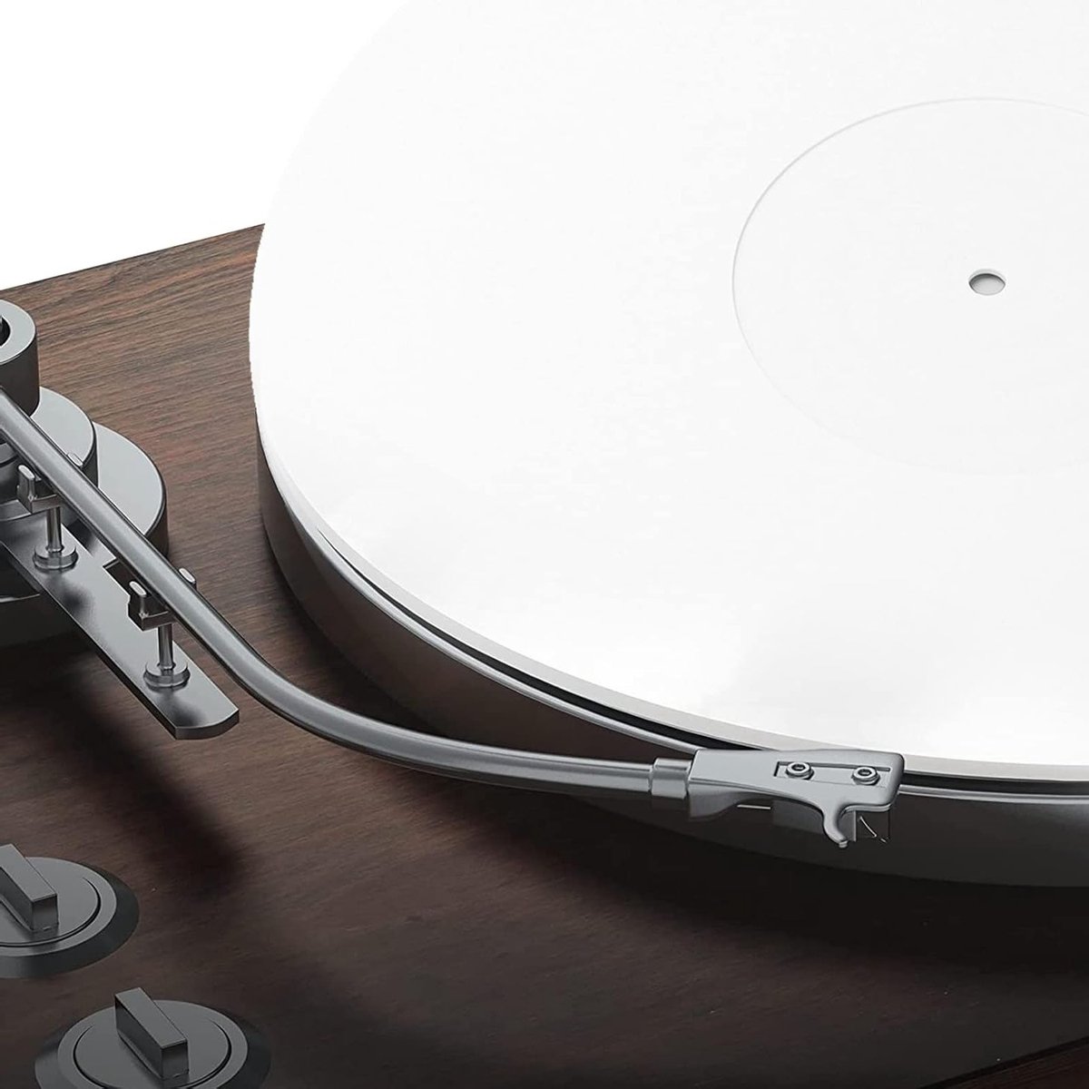 Duurzame Acryl Platenmat van 30.5 cm voor Draaitafels, Anti-Statisch en Geschikt voor Vinyl Spelers en Disc Accessoires