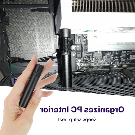 Verstelbare GPU Steun voor Grafische Kaarten, Aluminium Ondersteuning met Magnetische Basis, Stabiliteit voor PC-behuizing, Hoogte 74-120mm — afbeelding 4