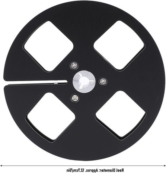 Lege Geluidsband Spoel van Aluminium Legering 5 Inch met 4 Gaten voor Studer Bandrecorder - Ideaal voor Audioproductie en Opnamesystemen van Merkloos — afbeelding 5