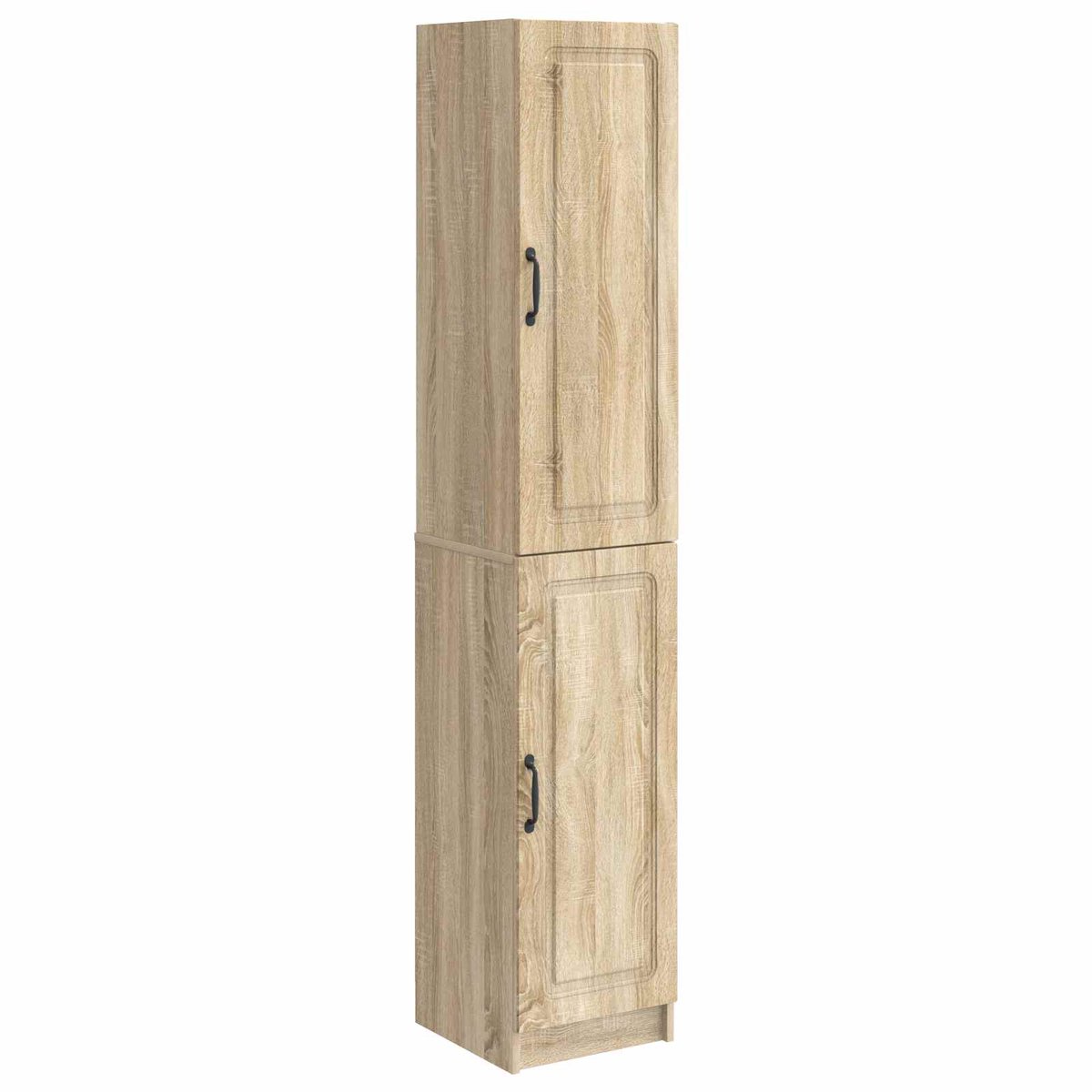 vidaXL Kast - Set - 2 - st - Sonoma - Eiken - Bewerkt - hout Sonoma eiken