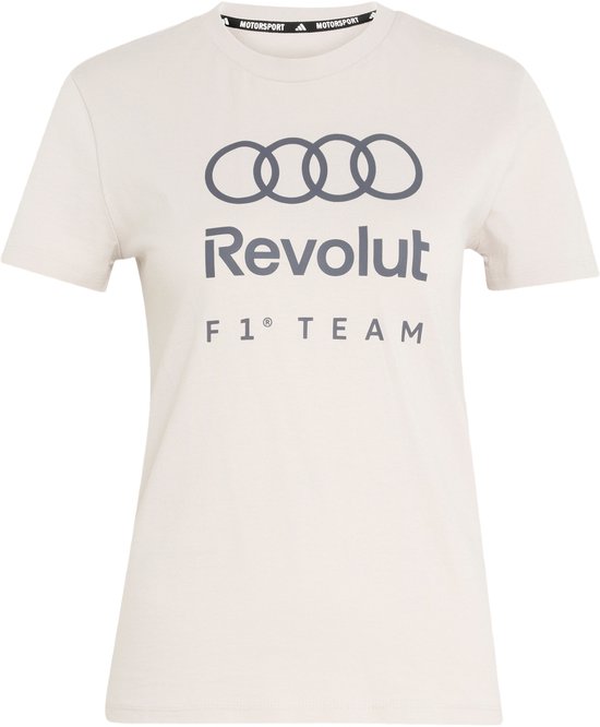 Adidas Performance Audi Revolut F1 Team Dna Graphic T-Shirt - Dames - Wit van Merkloos — afbeelding 3