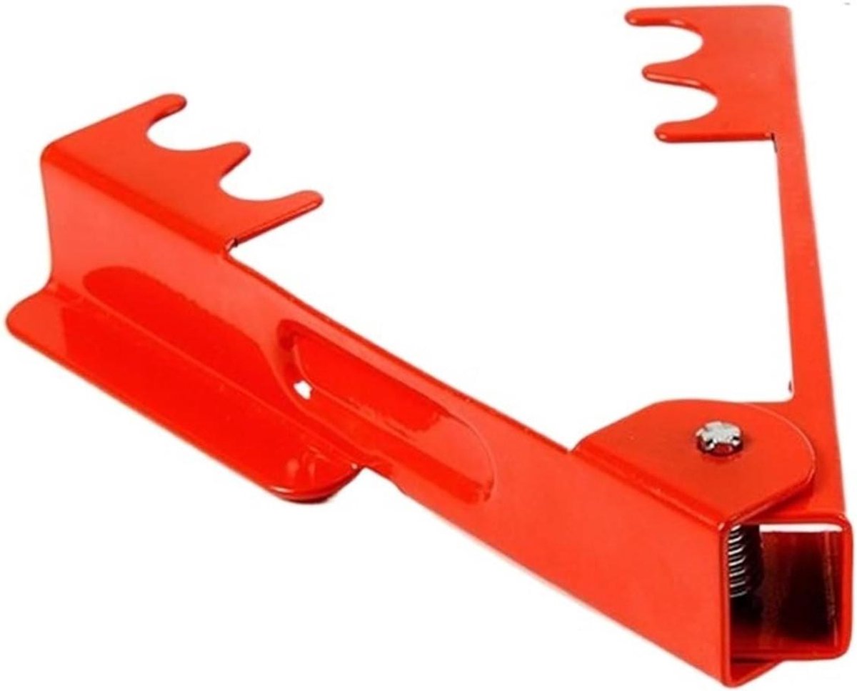 Rozenstengel Stripper - Doornverwijderaar Bloem - Bloemen Verzorgen - Efficiënte Doornverwijdering - 14 cm - Rood