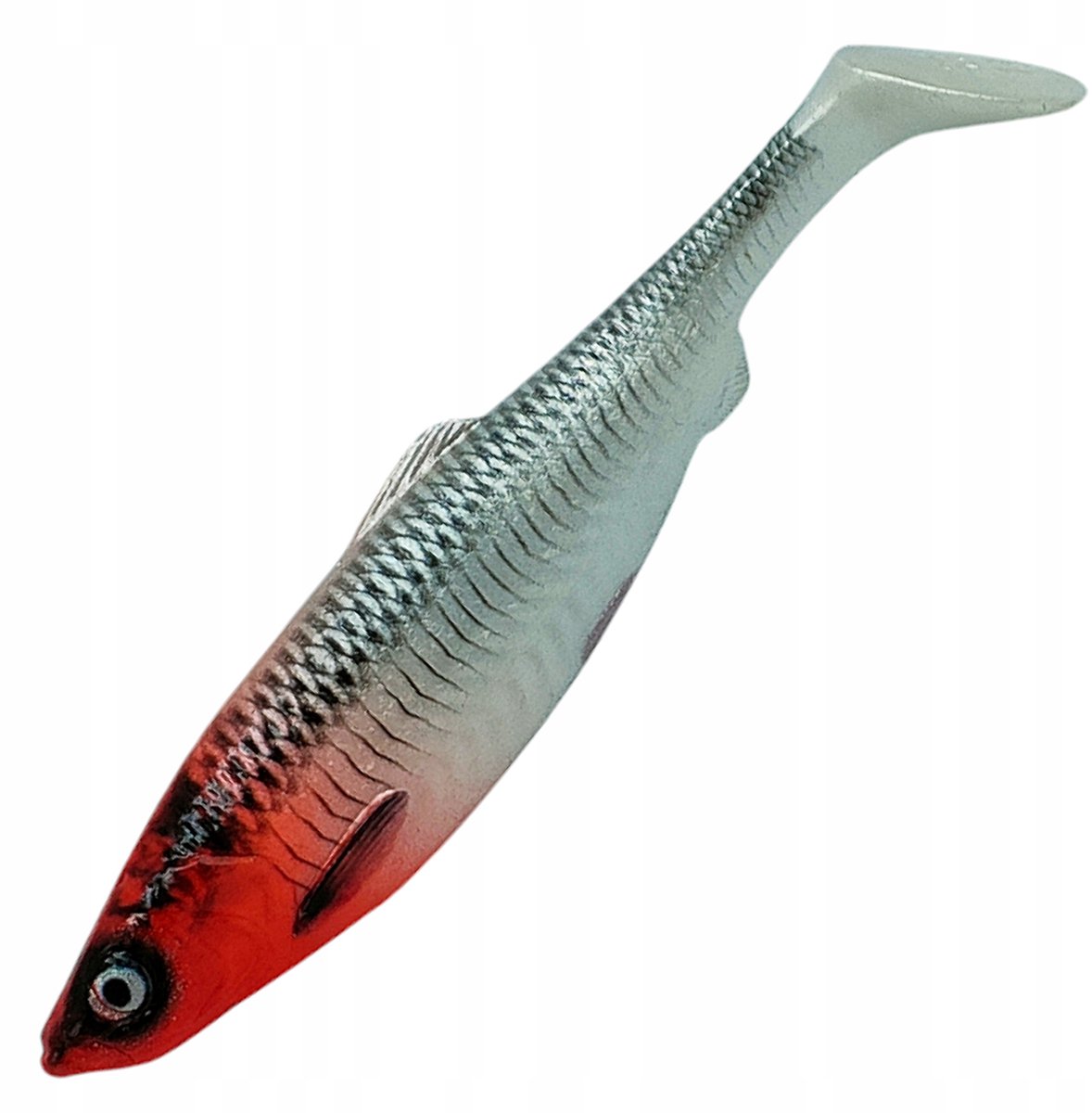 Savage Gear 4D Herring Shad 11cm Red Head - Kunstстве Rups voor Snoekbaars & Snoek