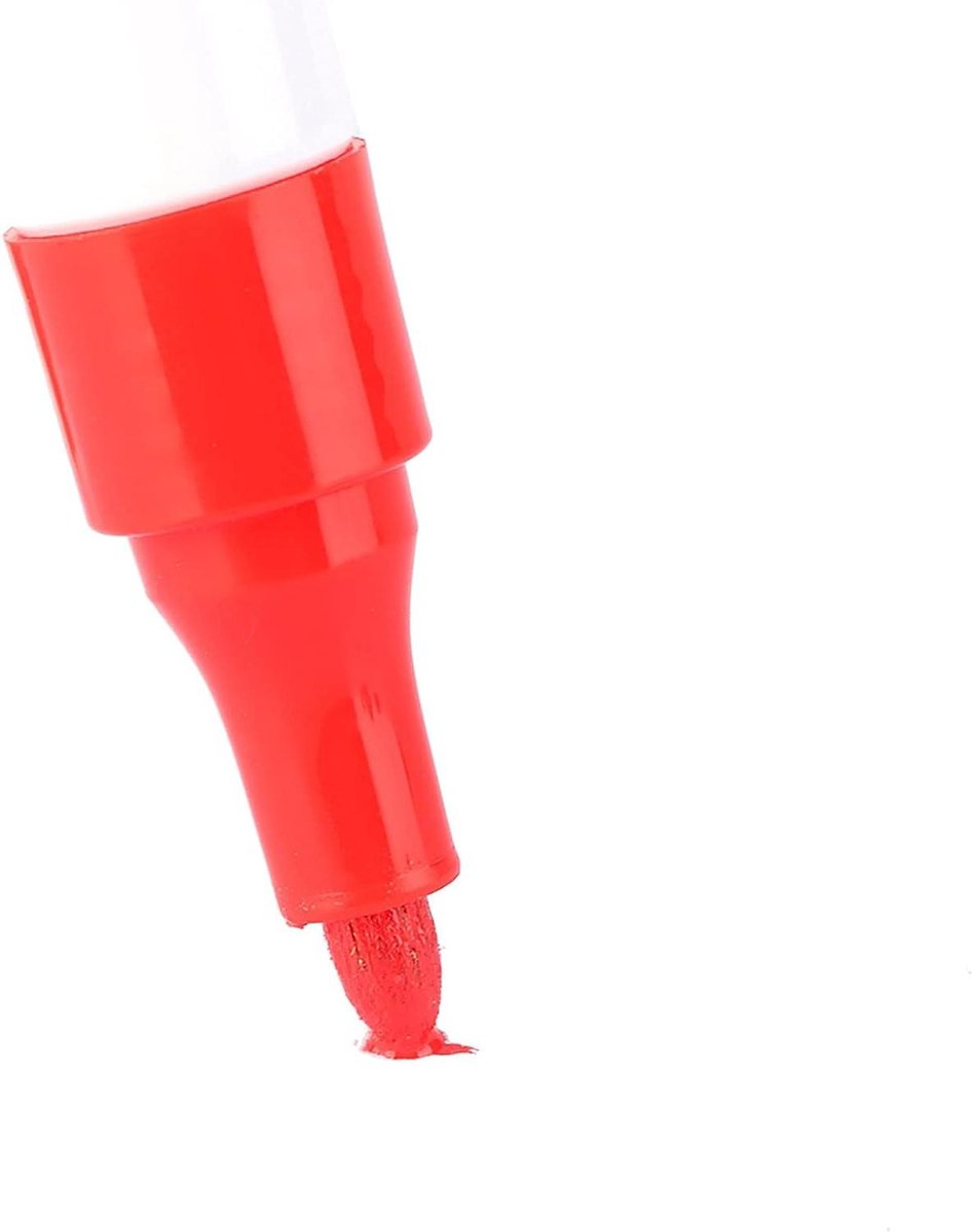 Autobanden Verfpen - Markeerstift Banden - Banden Personaliseren - Roestvrij Staal - 20 g - Rood