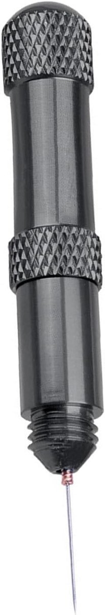 Lijm Doseerstok - Metaal Applicator - Model Bouwen - Nauwkeurige Naaldtip - 6.5 cm Lengte - Zilver
