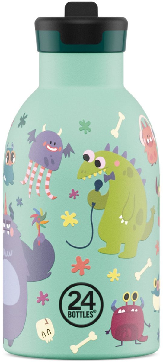 24Bottles Kids Clima drinkfles 300 ml Capaciteit - spooky friends