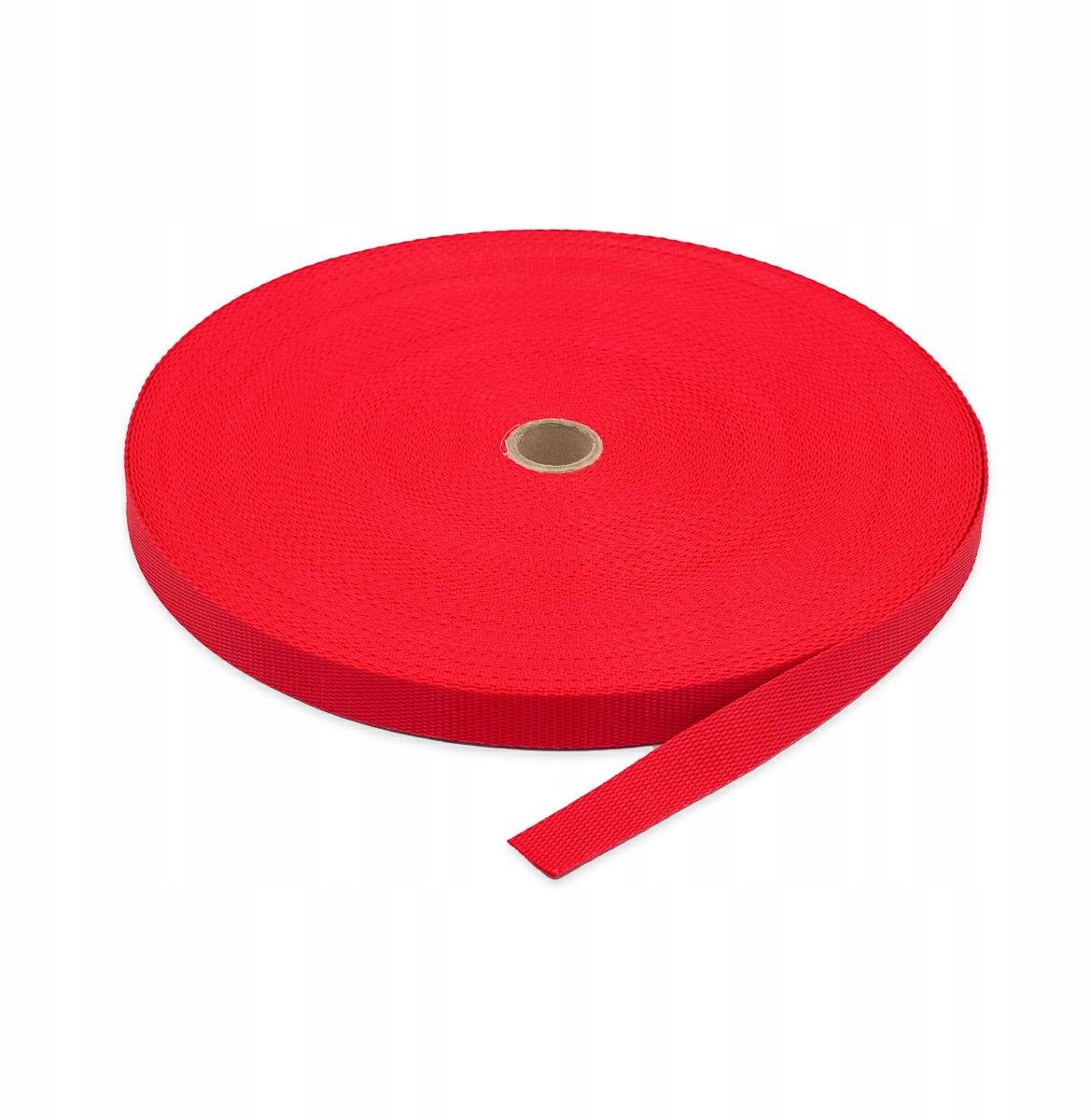 Ariadna Rode lederen draagtape 20 mm x 50 m
