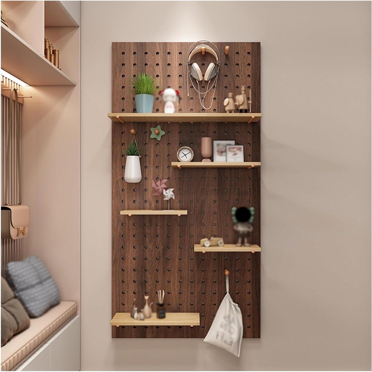 Wandorganisator Panel - Opbergkit - Hobby kamer inrichten - Modulair Combinatieontwerp - 1